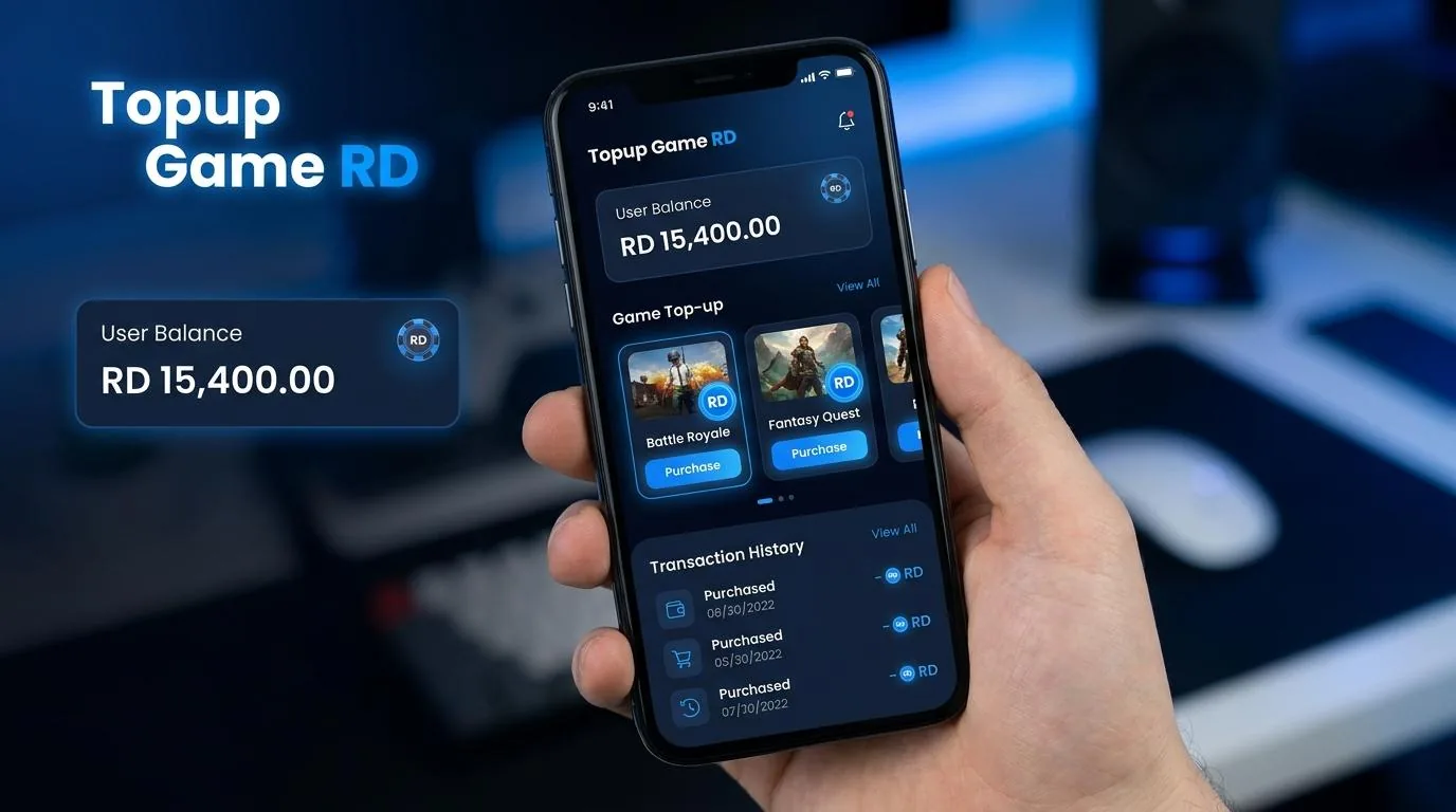Topup rd instan — chip masuk otomatis ke akun RD